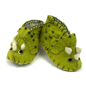 triceratops booties