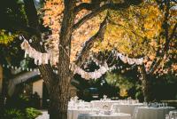 Image: wedding tables. Title: Sustainable Wedding Gifts