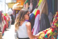 woman browsing in store