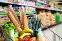 cart in supermarket