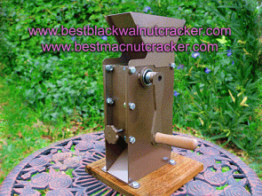 The Best Handcrank Black Walnut and Macadamia Nutcracker on the Market!