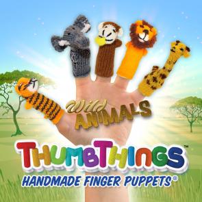 Wild Animal Finger Puppets