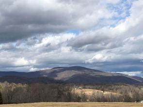 Stunning mountain views surround  the Montfair property