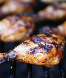 Grilled Heritage Chicken Drumsticks