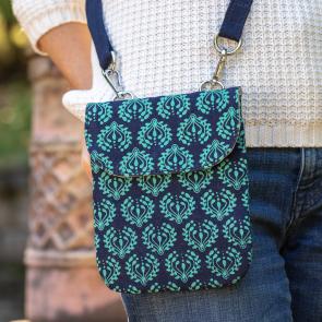 Block Print Crossbody Bag