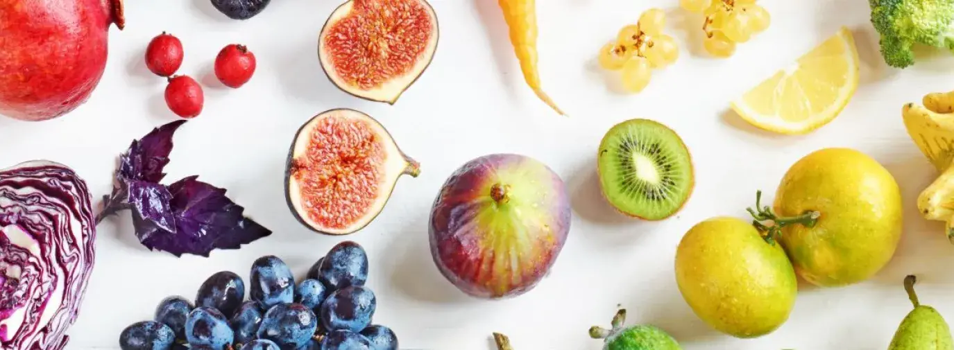 rainbow of vegetables