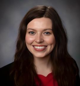 Professional photo of Lindsey Johnson smiling at the camera