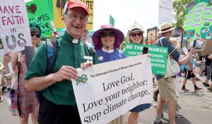 Jim Antal at the Peoples Climate March. Via UCC.org