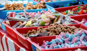 candy in bins by Matt Schwartz