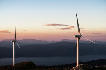 Photo of wind turbines